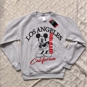 Disney | Grey Mickey Mouse Los Angeles Crewneck